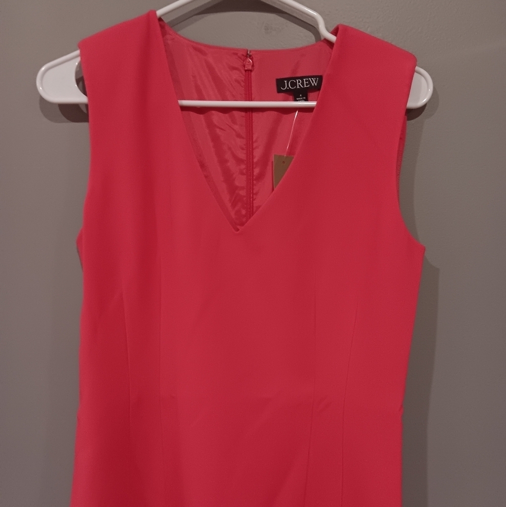 J Crew Raspberry Interview Stretch Dress - Picture 2 of 9